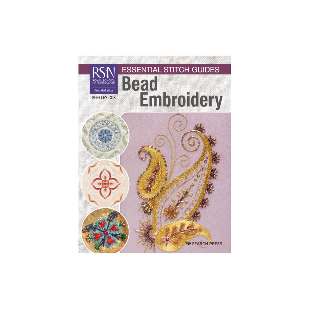 Produktbild för RSN Essential Stitch Guides: Bead Embroidery (häftad, eng)