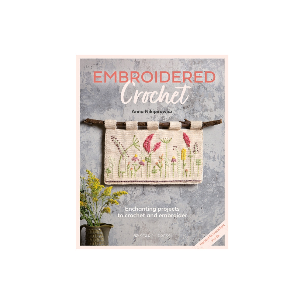 Produktbild för Embroidered Crochet (häftad, eng)