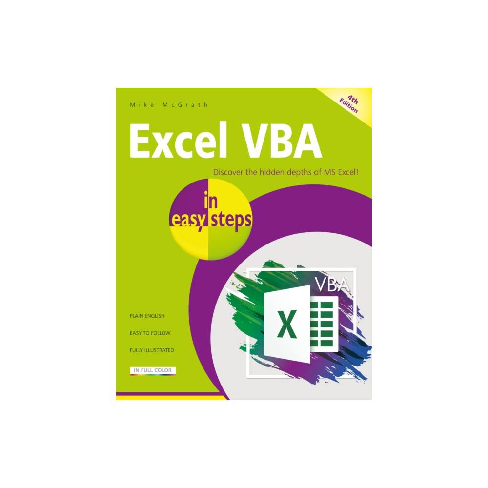 Produktbild för Excel VBA in easy steps (häftad, eng)