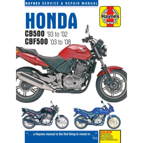 Haynes Publishing Group Honda CB500 & CBF500 (93 - 08) (häftad)