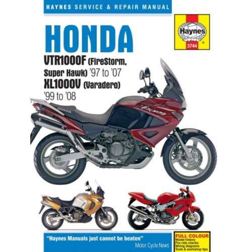 Haynes Publishing Group Honda VTR1000F (FireStorm, Super Hawk) (97 - 07) & XL1000V (Varadero) (99 - 08) Haynes Repair Manual (häftad)