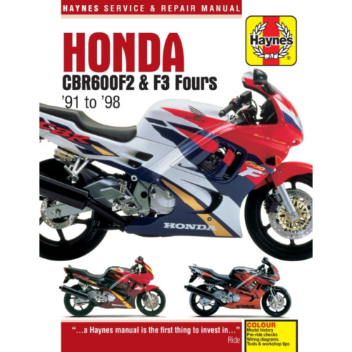 Haynes Publishing Group Honda CBR600F2 & F3 Fours (91-98) (häftad)