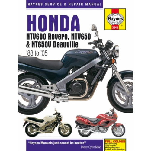 Haynes Publishing Group Honda NTV600 Revere, NTV650 & NTV650V Deauville (88-05) (häftad)