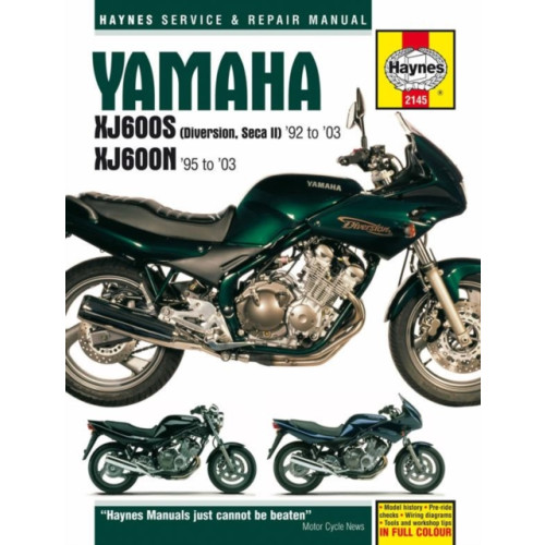 Haynes Publishing Group Yamaha XJ600S (Diversion, Seca II) & XJ600N Fours (92 - 03) Haynes Repair Manual (häftad)