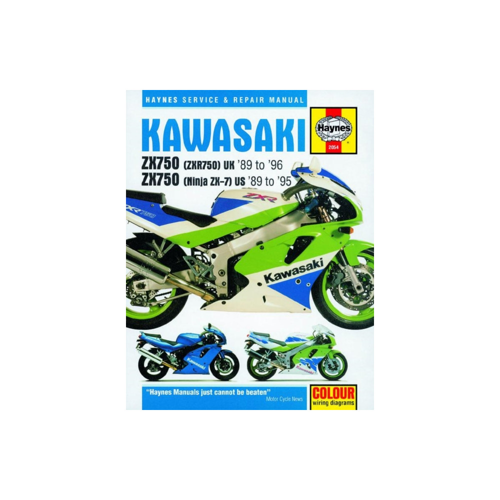 Produktbild för Kawasaki ZX750 Fours (häftad, eng)
