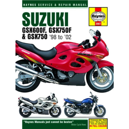 Haynes Publishing Group Suzuki GSX600/750F & GSX750 (98 - 03) Haynes Repair Manual (häftad)