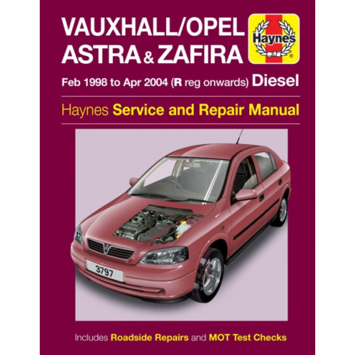 Haynes Publishing Group Vauxhall/Opel Astra & Zafira Diesel (Feb 98 - Apr 04) Haynes Repair Manual (häftad)