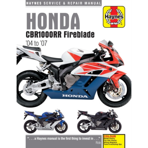 Haynes Publishing Group Honda CBR1000RR (04 -07) (häftad)
