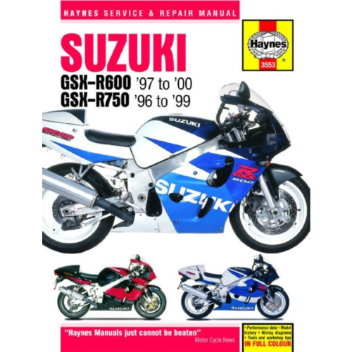 Haynes Publishing Group Suzuki GSX-R600 & 750 (96 - 00) Haynes Repair Manual (häftad)
