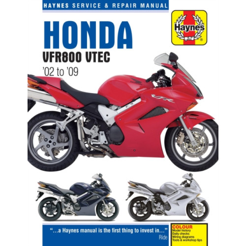 Haynes Publishing Group Honda VFR V-Tec V-Fours (02 - 09) Haynes Repair Manual (häftad)