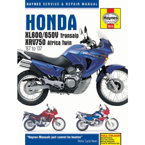 Haynes Publishing Group Honda XL600/650 Transalp & XRV750 Africa Twin (87 - 07) (häftad)