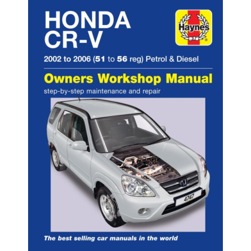 Haynes Publishing Group Honda CR-V Petrol & Diesel (02 - 06) Haynes Repair Manual (häftad)