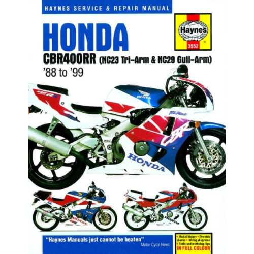 Haynes Publishing Group Honda CBR400RR Fours (88 - 99) (häftad)