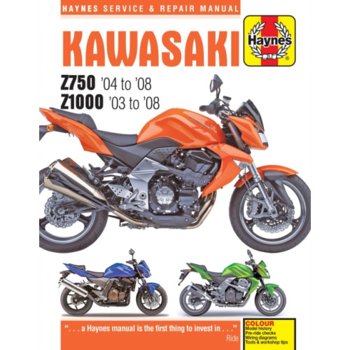 Haynes Publishing Group Kawasaki Z750 & Z1000 (03 - 08) (häftad)