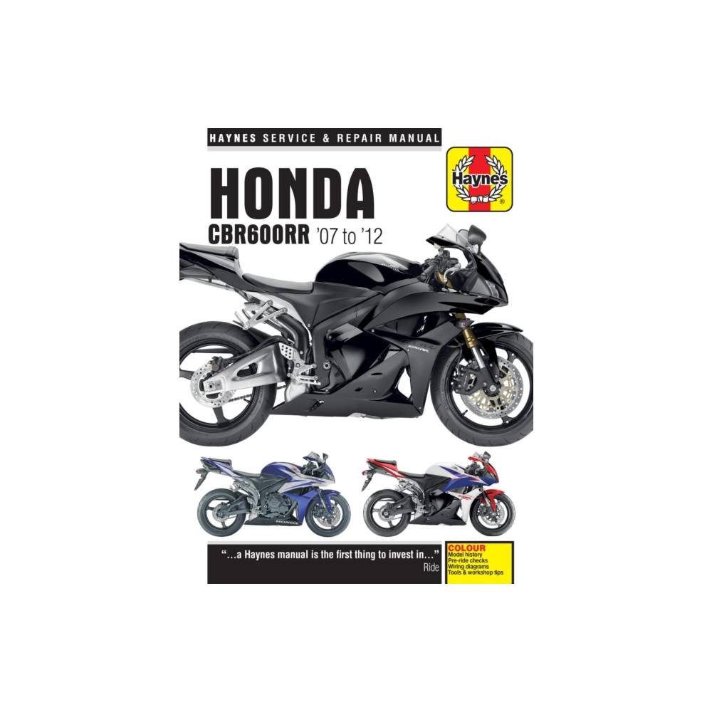 Produktbild för Honda CBR600RR (07 - 12) (häftad, eng)
