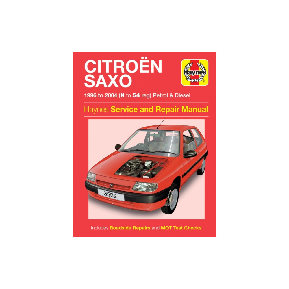 Produktbild för Citroen Saxo Petrol & Diesel (96 - 04) Haynes Repair Manual (häftad, eng)