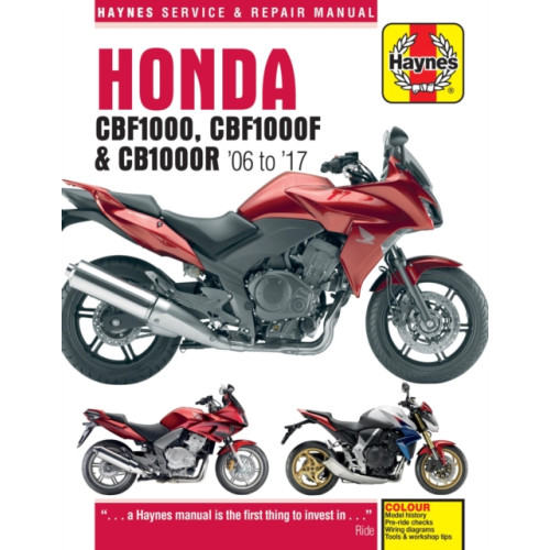Haynes Publishing Group Honda CBF1000 & CB1000R ('06 To '16) (häftad)