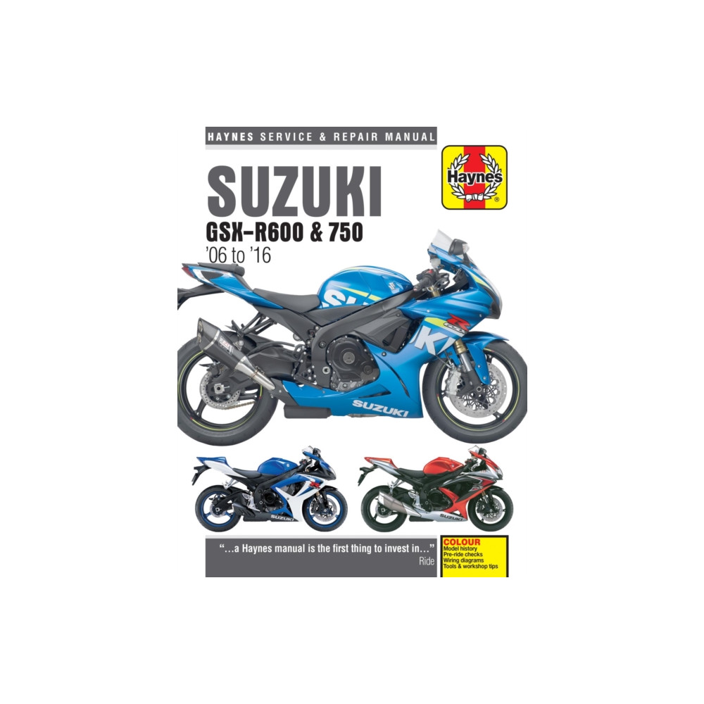 Produktbild för Suzuki GSX-R600 & 750 (06 - 16) (häftad, eng)