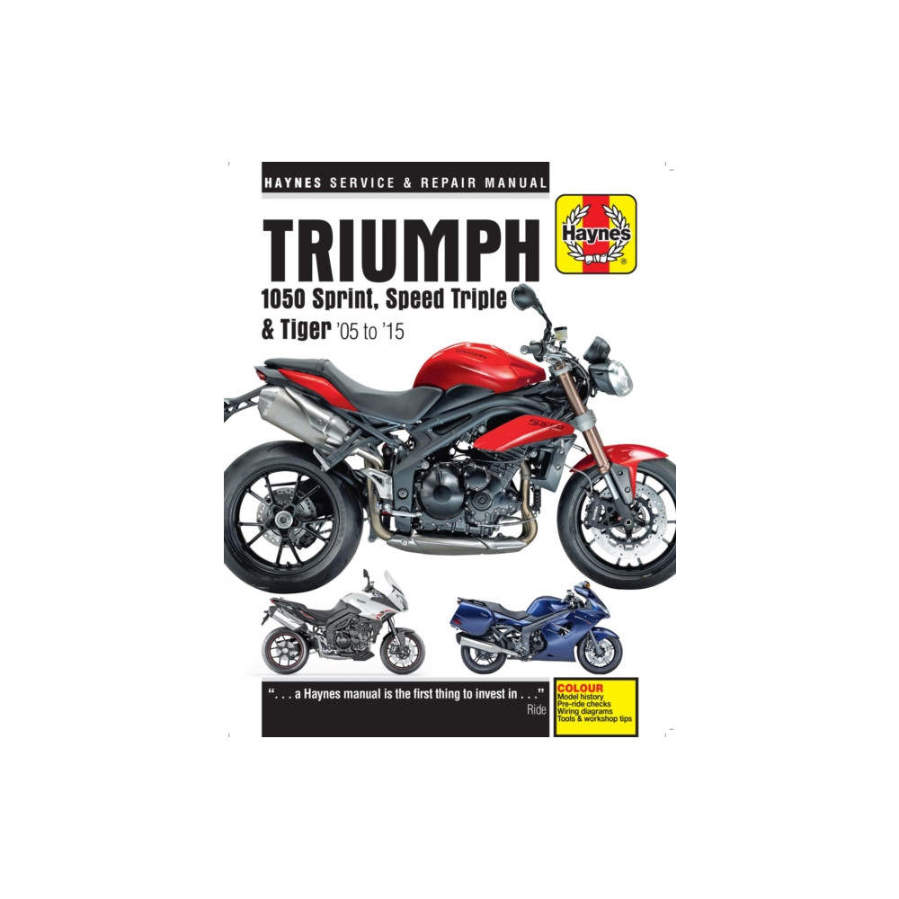 Produktbild för Triumph 1050 Sprint, Speed Triple & Tiger (05 - 15) (häftad, eng)