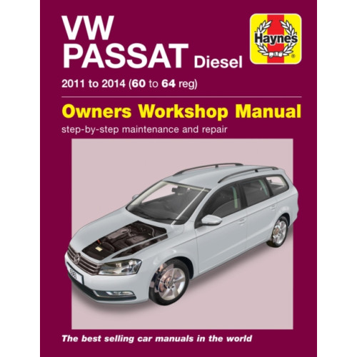 Haynes Publishing Group Volkswagen Passat Diesel (11-14) 60 to 64 Haynes Repair Manual (häftad)