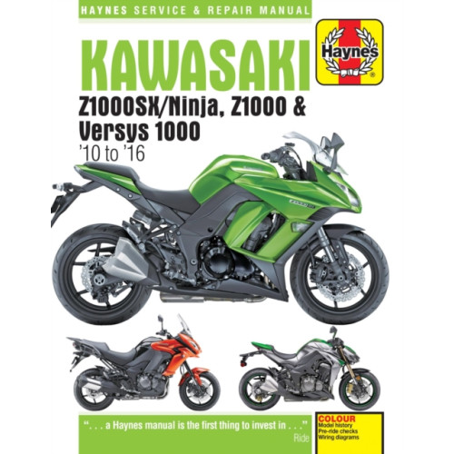 Haynes Publishing Group Kawasaki Z1000, Z1000SX & Versys ('10 - '16) (häftad, eng)