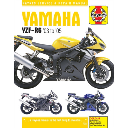 Haynes Publishing Group Yamaha YZF-R6 (03 - 05) (häftad, eng)