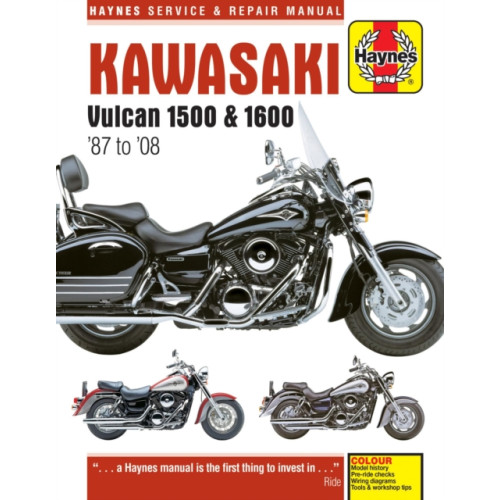 Haynes Publishing Group Kawasaki Vulcan 1500 & 1600 (87-08) (häftad, eng)