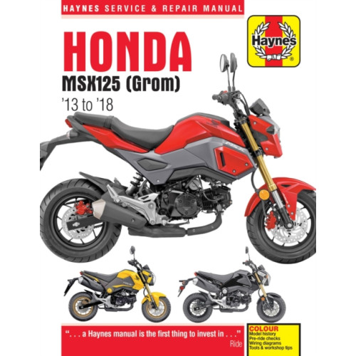 Haynes Publishing Group Honda MSX125 (Grom) (13-18) (häftad, eng)