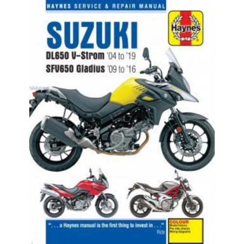 Haynes Publishing Group Suzuki DL650 V-Strom & SFV650 Gladius (04 - 19) (häftad, eng)