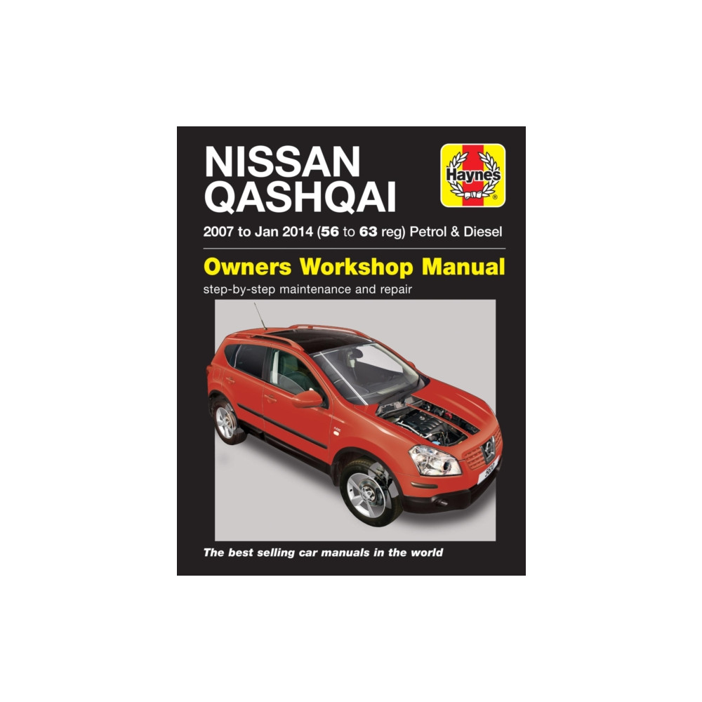 Produktbild för Nissan Qashqai ('07 to Jan '14) 56 to 63 (häftad, eng)