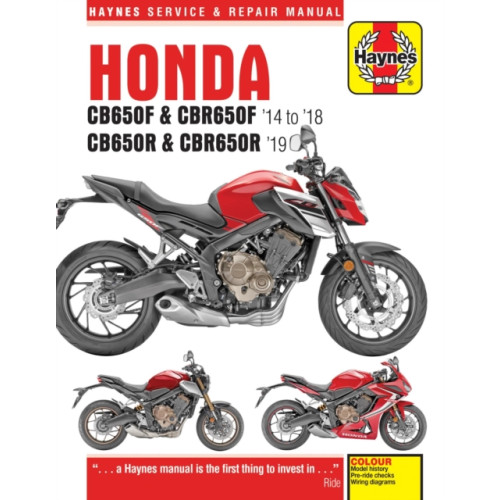 Haynes Publishing Group Honda CB650F & CBR650F, CB650R & CBR650R (14 - 19) (häftad, eng)
