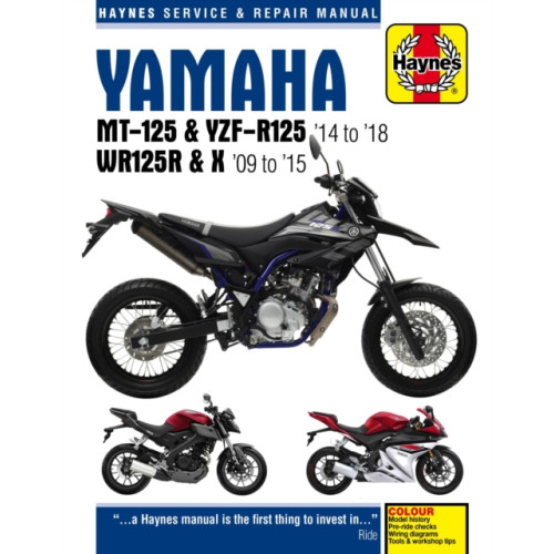 Haynes Publishing Group Yamaha MT-125 & YZF-R125 (14-18), WR125R/X (09-15) (häftad, eng)