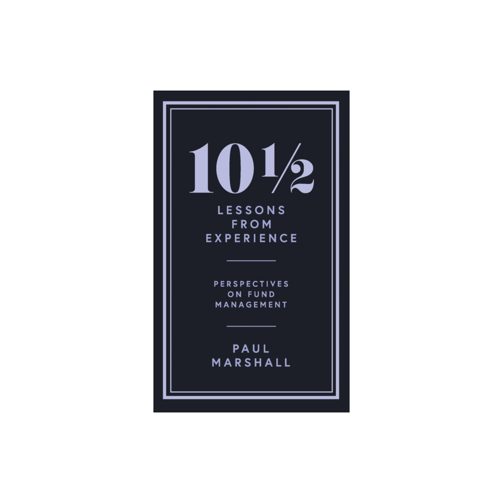 Produktbild för 10½ Lessons from Experience (inbunden, eng)