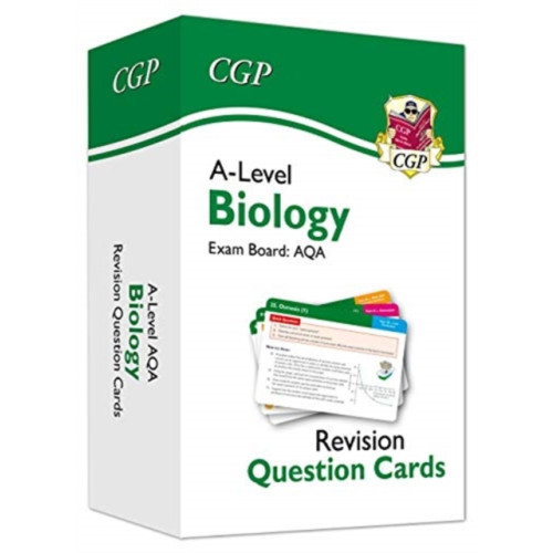 Coordination Group Publications Ltd (CGP) A-Level Biology AQA Revision Question Cards (inbunden, eng)