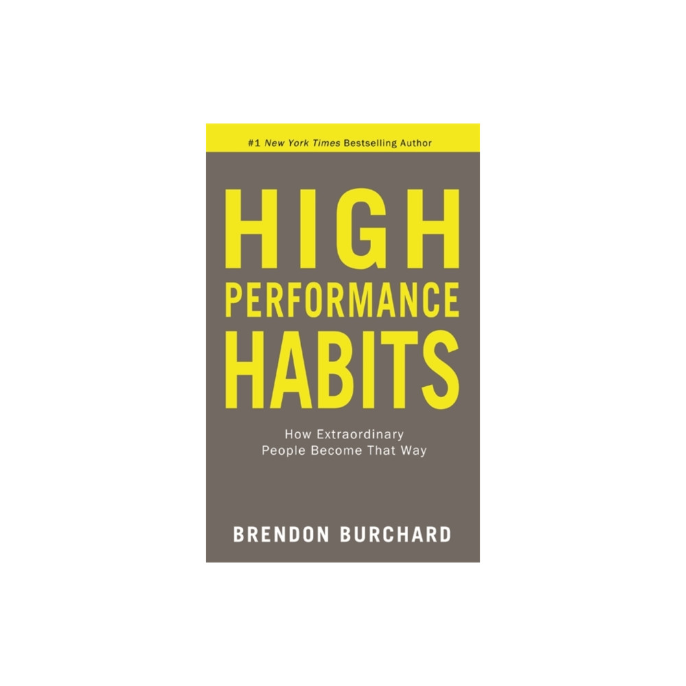 Produktbild för High Performance Habits (häftad, eng)