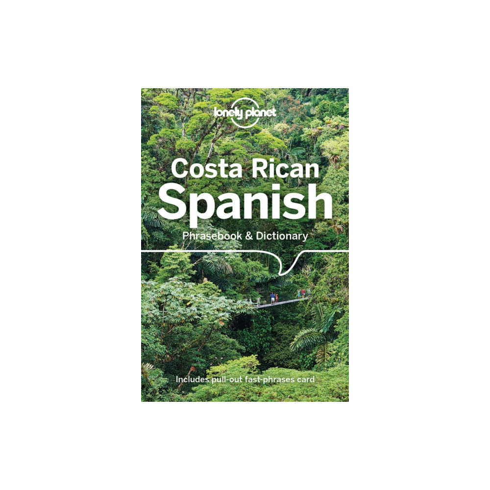 Produktbild för Lonely Planet Costa Rican Spanish Phrasebook & Dictionary (häftad, eng)