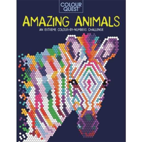 Michael O'Mara Books Ltd Colour Quest®: Amazing Animals (häftad, eng)