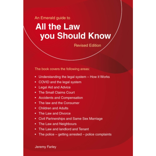 Straightforward Publishing An Emerald Guide to all the Law You Should Know (häftad, eng)