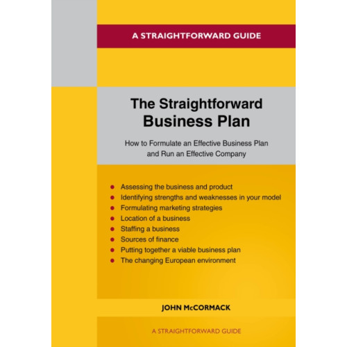 Straightforward Publishing The Straightforward Business Plan (häftad, eng)