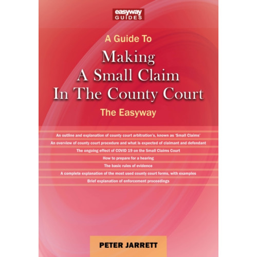 Straightforward Publishing A Guide To Making A Small Claim In The County Court - 2023 (häftad, eng)