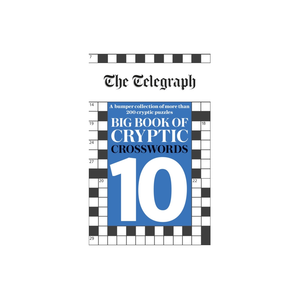 Produktbild för The Telegraph Big Book of Cryptic Crosswords 10 (häftad, eng)