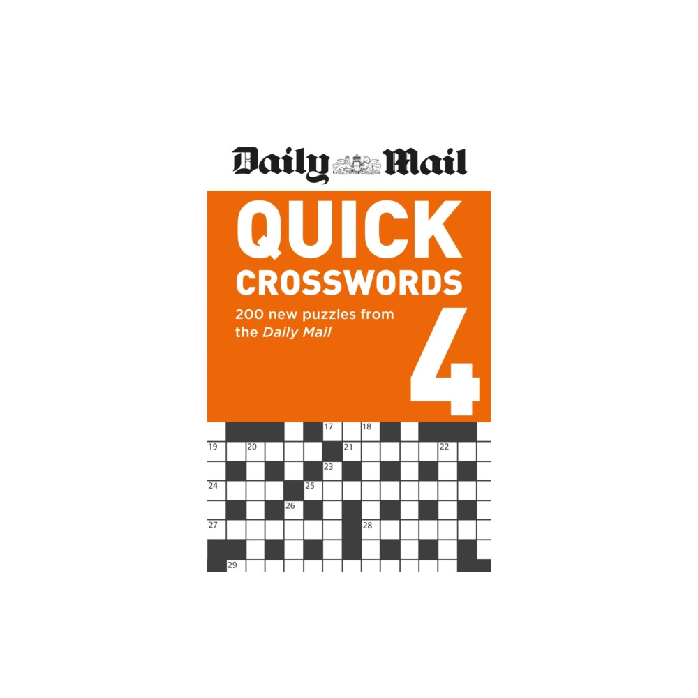 Produktbild för Daily Mail Quick Crosswords Volume 4 (häftad, eng)