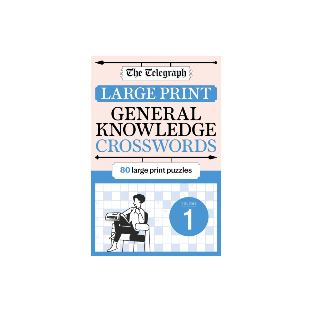 Produktbild för The Telegraph Large Print General Knowledge Crosswords 1 (häftad, eng)