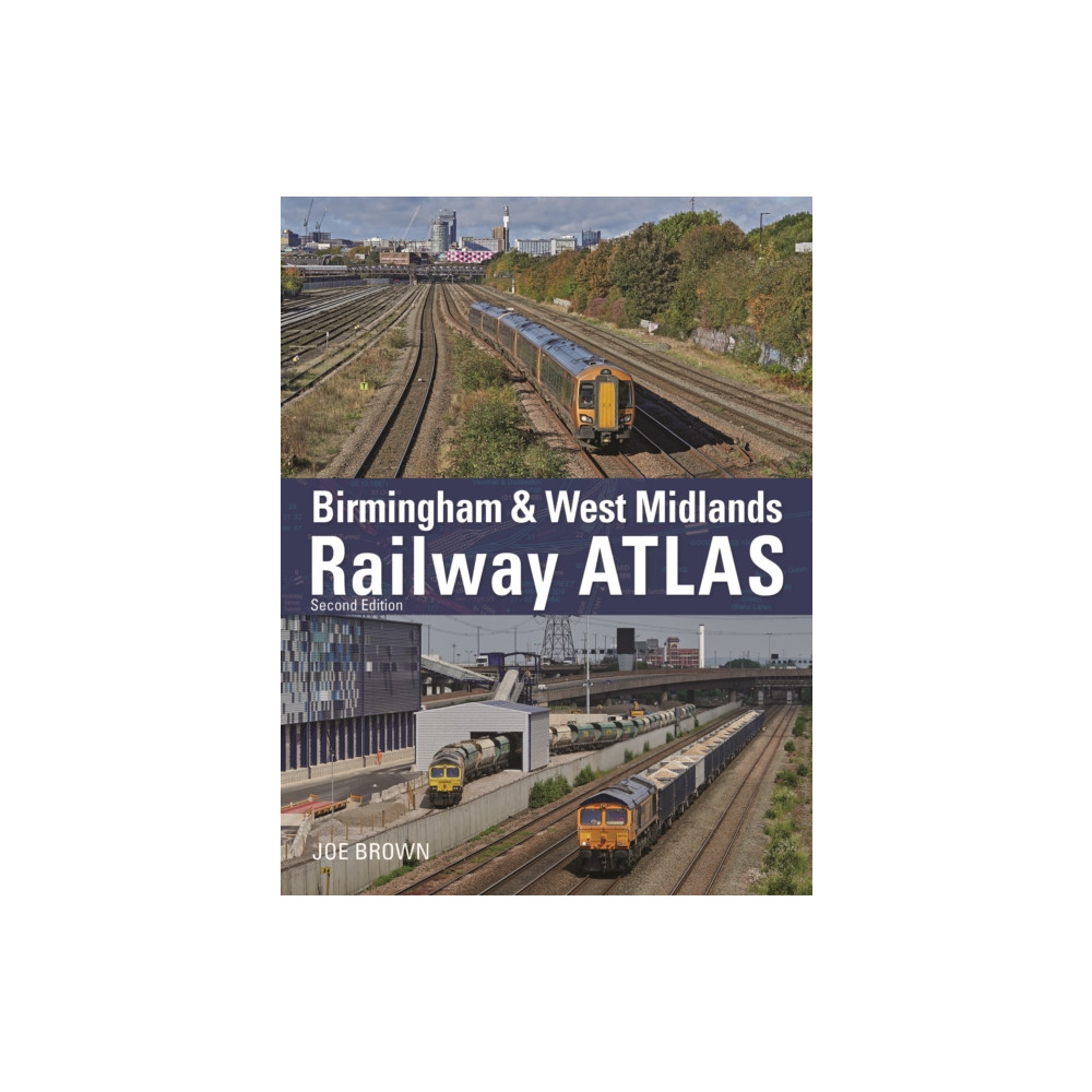Produktbild för Birmingham and West Midlands Railway Atlas (inbunden, eng)