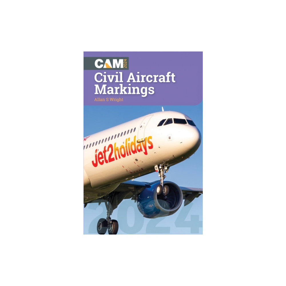 Produktbild för Civil Aircraft Markings 2024 (häftad, eng)