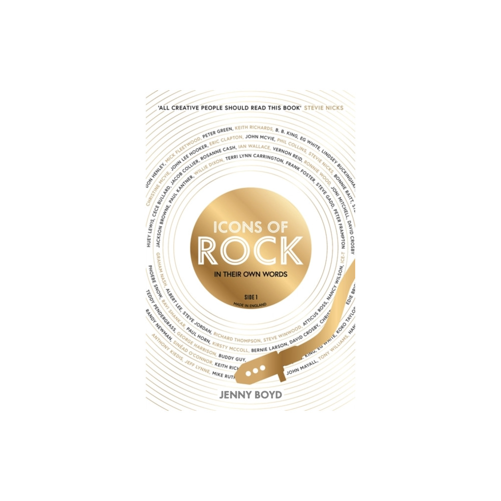 Produktbild för Icons of Rock - In Their Own Words (inbunden, eng)