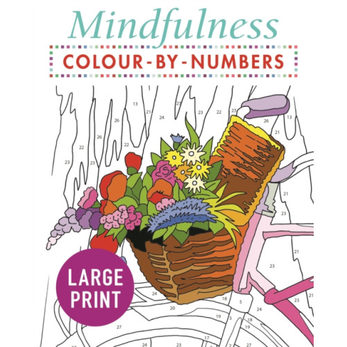 Arcturus publishing ltd Mindfulness Colour-by-Numbers Large Print (häftad, eng)