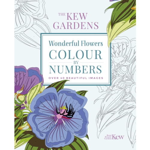 Arcturus publishing ltd The Kew Gardens Wonderful Flowers Colour-by-Numbers (häftad, eng)