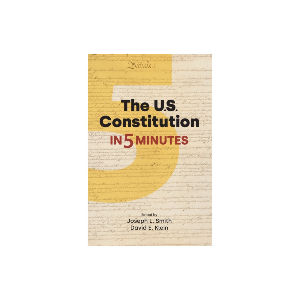Produktbild för The US Constitution in Five Minutes (häftad, eng)