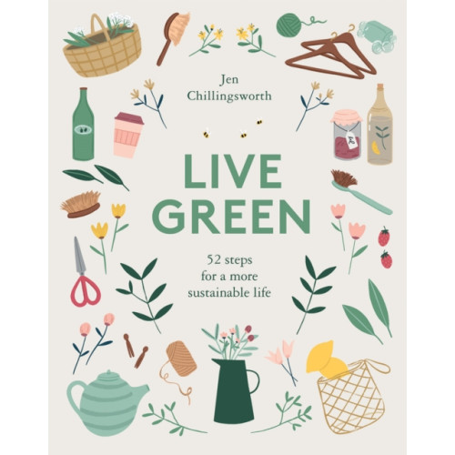 Quadrille Publishing Ltd Live Green (inbunden, eng)